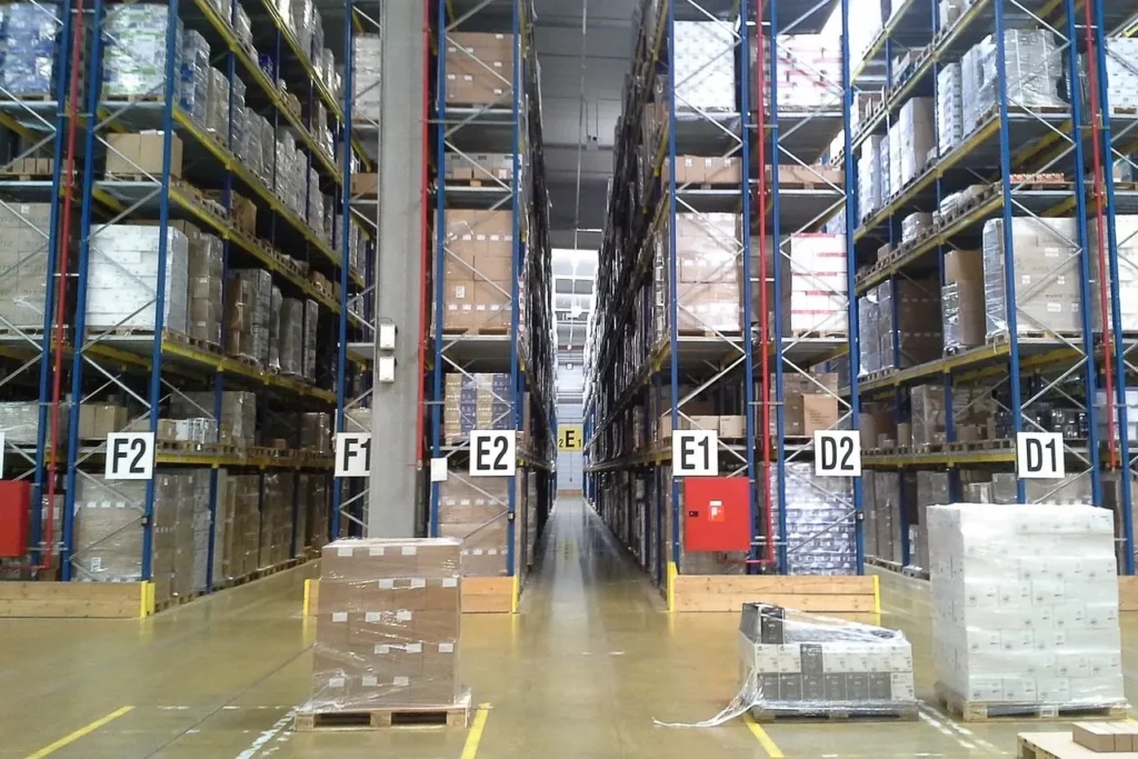 Stock storage in 3pl logistics