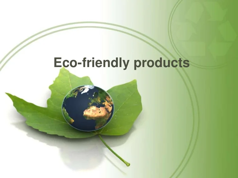 Sustainable ecommerce