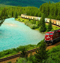 North America railroad system