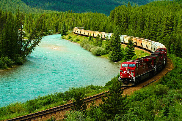 North America railroad system