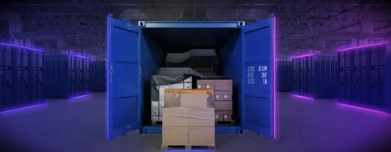 destuffing container services in Edmonton