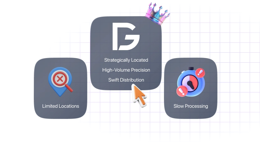 Logistics features and challenges illustrated